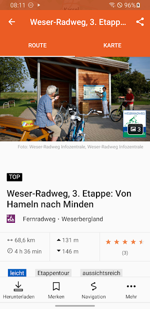 Weser-Radweg Screenshot 3