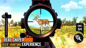 Deer Hunting Adventure: Wild Animal Shooting Games Screenshot 1
