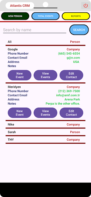 Atlantis CRM Screenshot 3