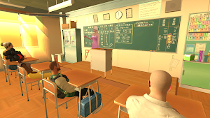 bad guys fight in bully school Screenshot 3