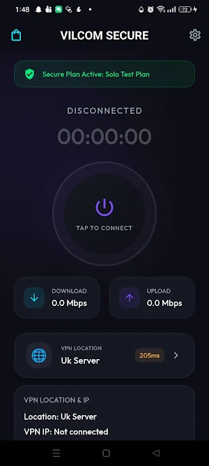Villy Secure App Screenshot 2