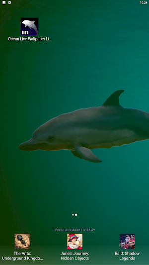 Ocean Live Wallpaper Lite Screenshot 0