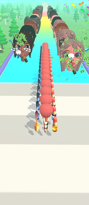 Makeup Run- Makeover Game Screenshot 0