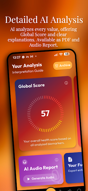 ProActiveLab AI Blood Analysis Screenshot 3