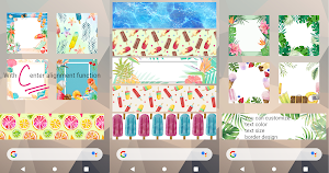 Sticky Memo Notepad Summer Screenshot 2