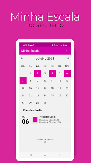 Minha Escala Screenshot 3