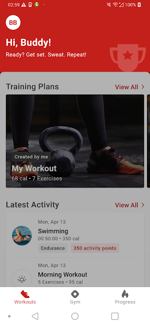 ThriveFitnessSD Screenshot 2