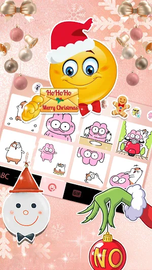 Pink Christmas Theme Screenshot 3
