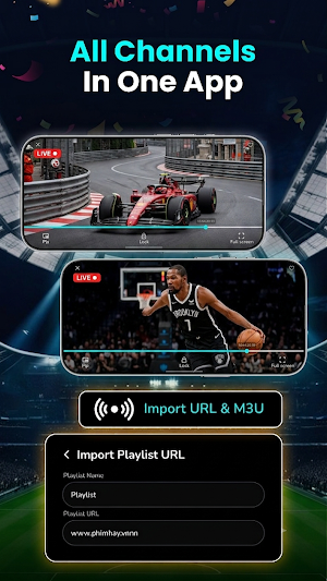 IPTV Smart Player & TV Live Screenshot 3