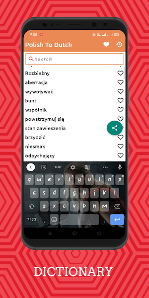 Polish To Dutch Dictionary Screenshot 1