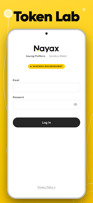Nayax Token Lab Screenshot 0