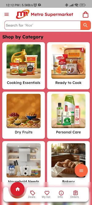 Metro Supermarket Screenshot 1