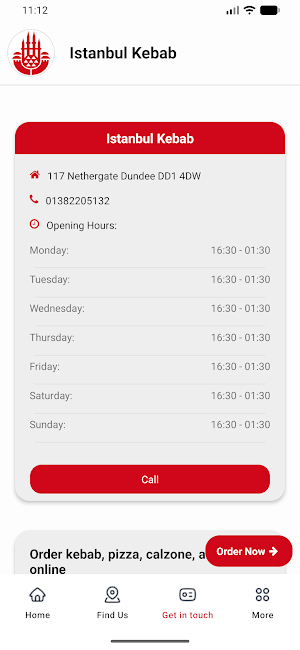 Istanbul Kebab Screenshot 0