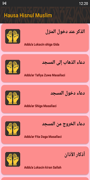 Littafin Hausa Hisnul Muslim Pro Screenshot 3
