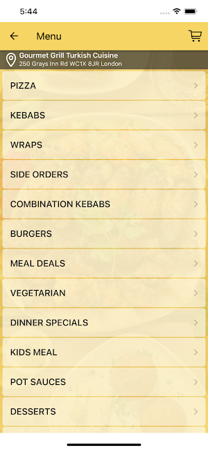 Gourmet Grill Screenshot 2