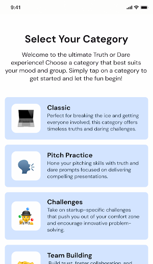 Truth or Dare for Startups Screenshot 3