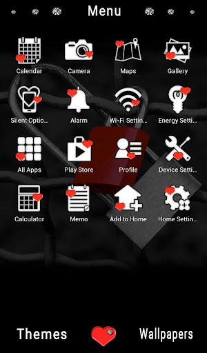 Heart Padlock Theme +HOME Screenshot 1