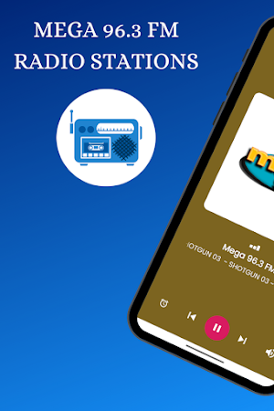 Mega 96.3 FM Radio Stations Screenshot 1