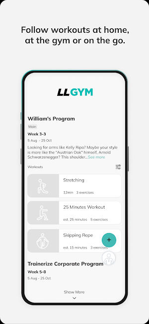 LL Gym Screenshot 2