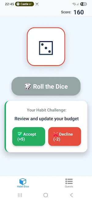 Habit Dice Screenshot 2