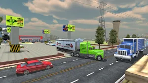 Highway Cargo Truck Transport Simulator Screenshot 1