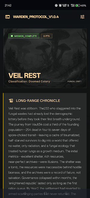 Warden Protocol: Vault RPG Screenshot 2
