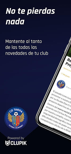 CD Tarifa Fútbol Academy Screenshot 1