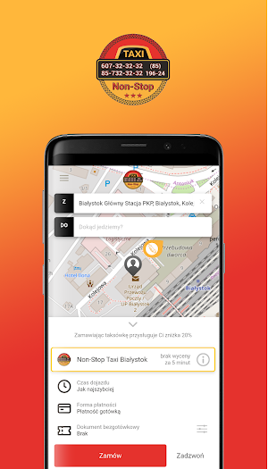 Non-Stop Taxi Białystok Screenshot 1