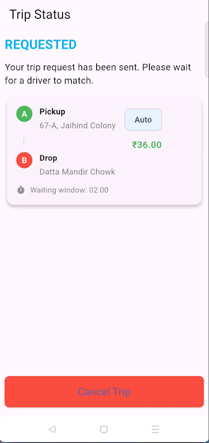 MannVahan - Book Ride Online Screenshot 3