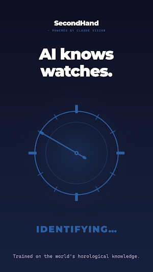 SecondHand: AI Watch ID Screenshot 1