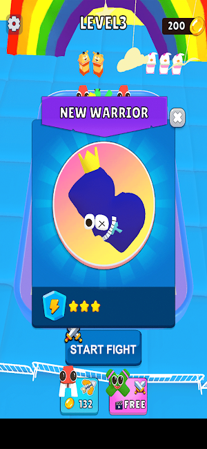 Alphabeto Merge lore Rainbow Screenshot 2