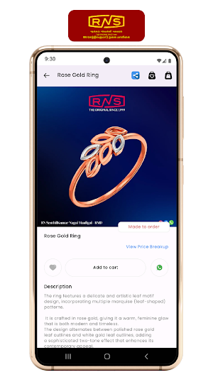 RNS Jewellery Screenshot 2