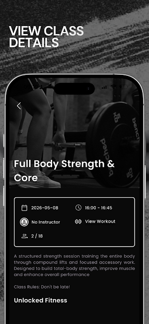 Unlocked Fitness SA Screenshot 2