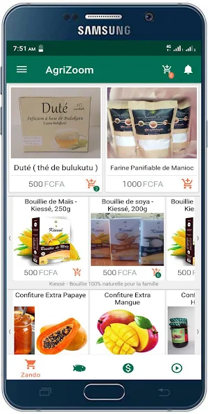 AgriZoom Congo -  eCommerce an Screenshot 0