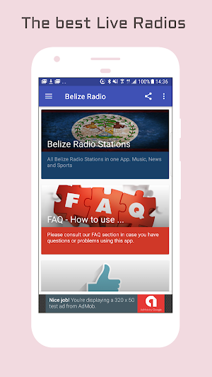 Belize Radio Music & News Screenshot 0