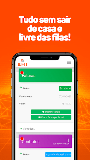 WFN - Portal do Assinante Screenshot 1