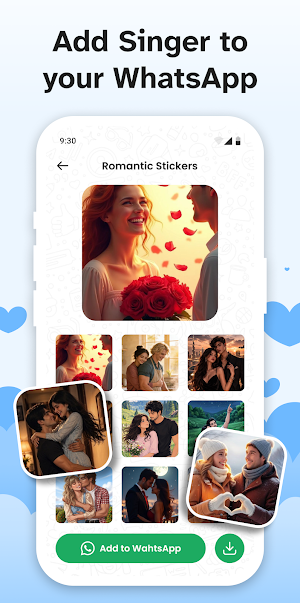 Romantic Sticker: Love Sticker Screenshot 3