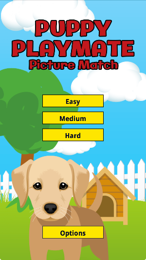Puppy Playmate Picture Match Screenshot 0