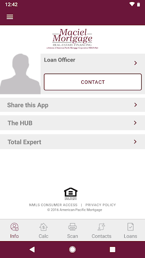 Maciel Mortgage Screenshot 1