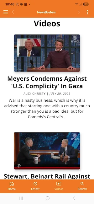 NewsBusters Screenshot 2