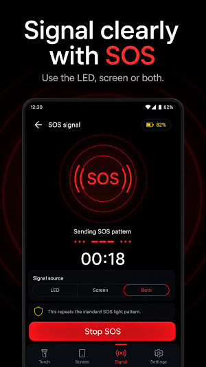 LumiSignal: Flashlight Screenshot 3