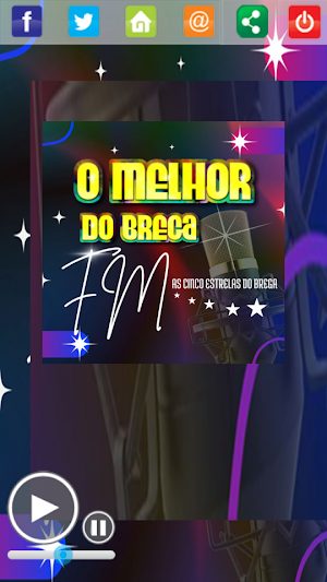 Web Rádio O melhor do Brega Fm Screenshot 0
