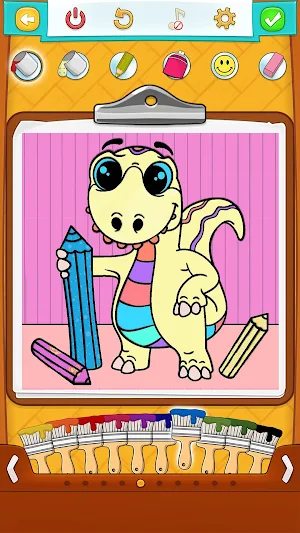 Dinosaur Coloring Pages Screenshot 0