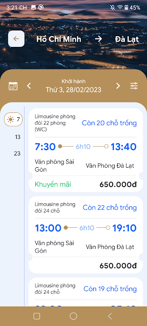Xe Khách Long Vân Limousine Screenshot 2
