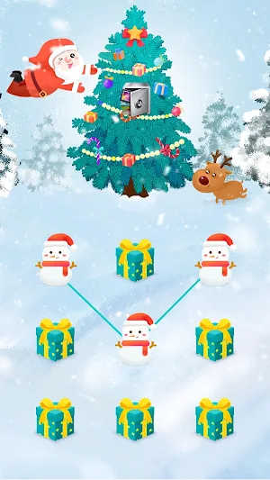 AppLock Theme Christmas Tree Screenshot 0