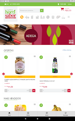 Empório Hortisabor Screenshot 0