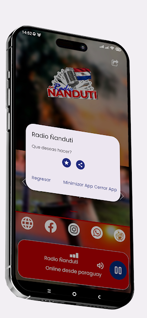 Radio Ñanduti Online Screenshot 1