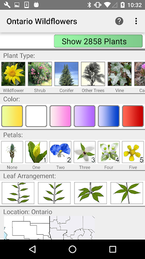 Ontario Wildflowers Screenshot 0