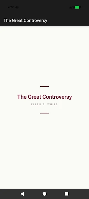 The Great Controversy Screenshot 0