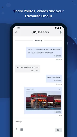 Sangoma SMS Screenshot 1
